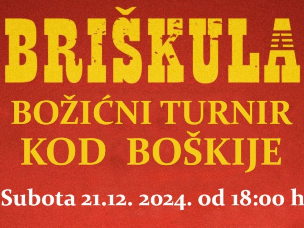 BOŽIĆNI TURNIR BRIŠKULE