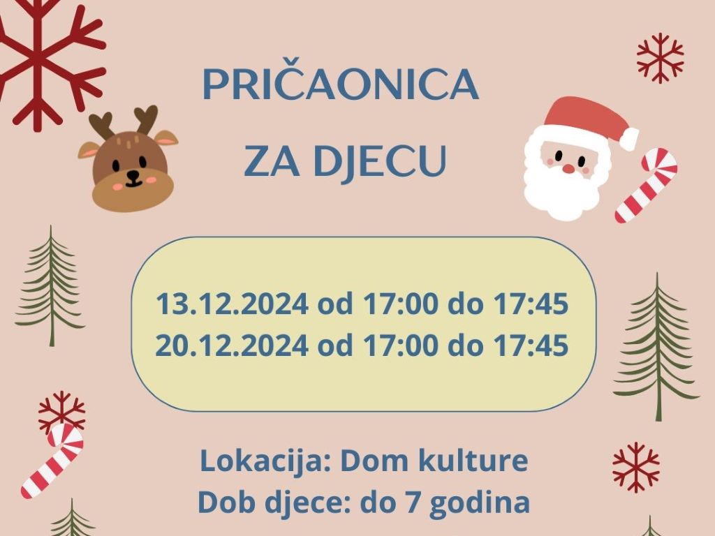 PRIGODNE RADIONICE I SLUŠAONICE ZA DJECU