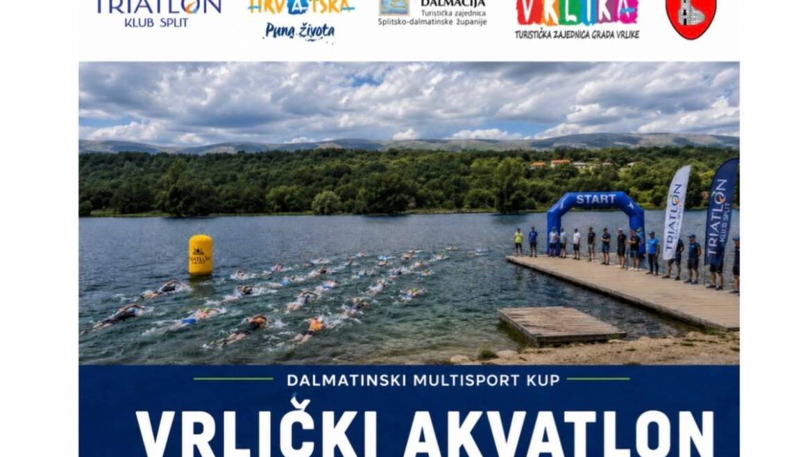 Vrlički akvatlon okuplja natjecatelje svih uzrasta na jezeru Peruća