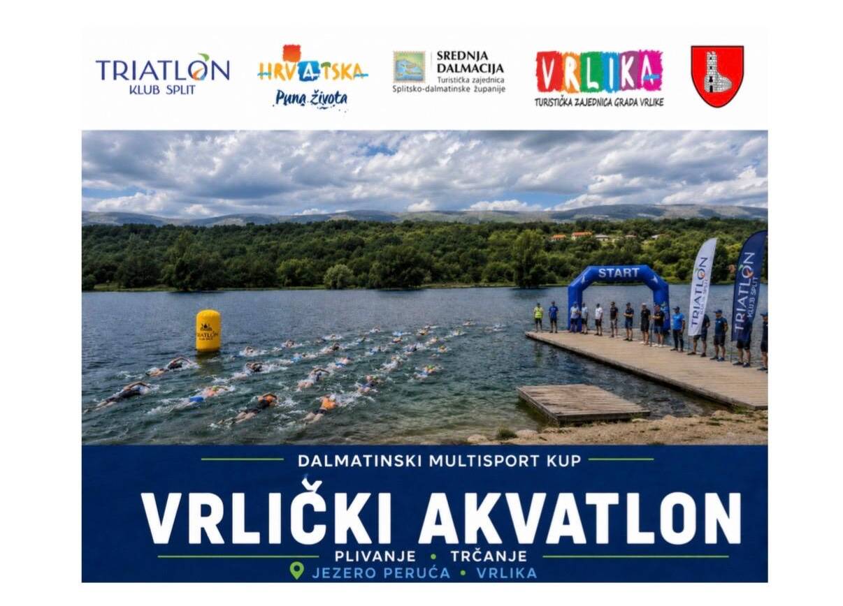 Vrlički akvatlon okuplja natjecatelje svih uzrasta na jezeru Peruća
